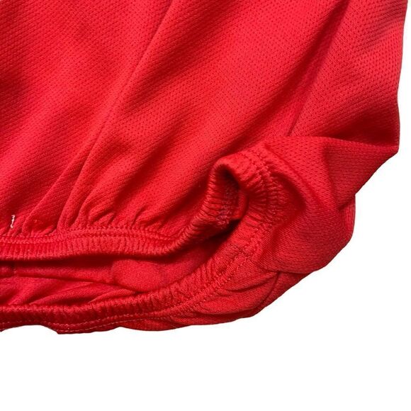 Men’s Performance Brand Red Long Sleeved Cycling Jersey Size Medium - Picture 9 of 10